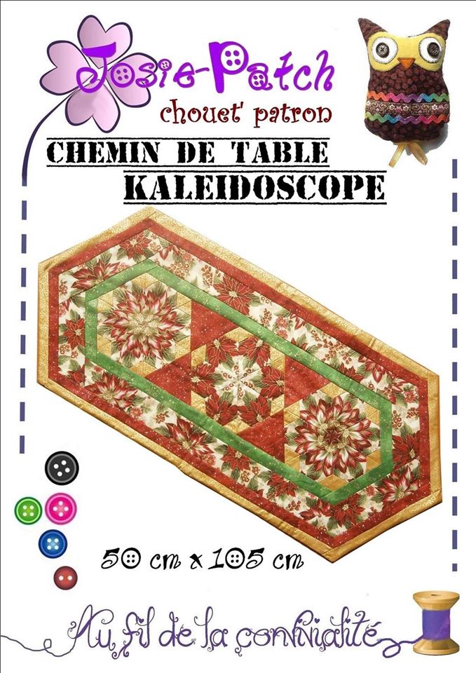 chemin de table kaleidoscope